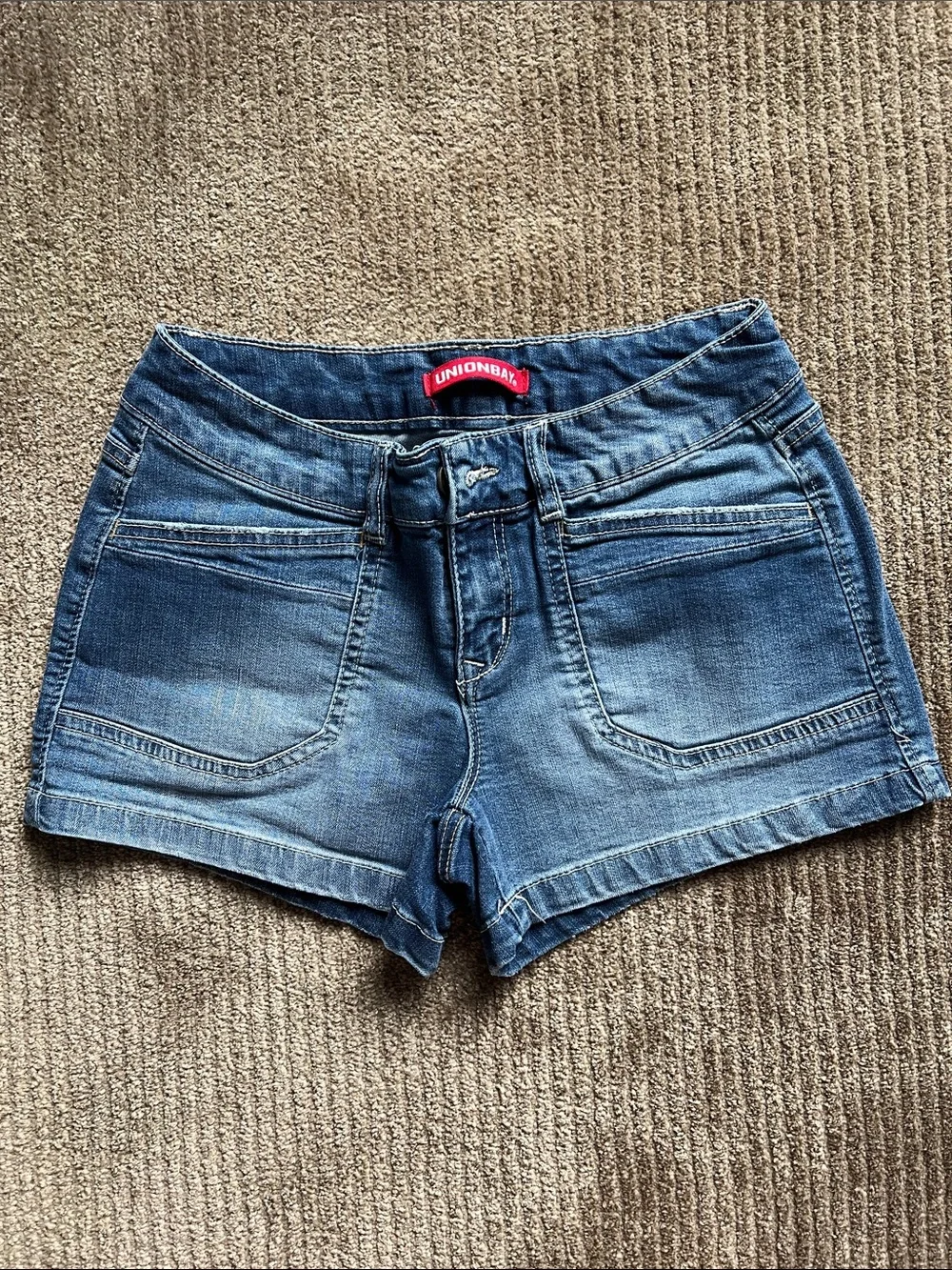 UNIONBAY Medium Blue Denim Shorts